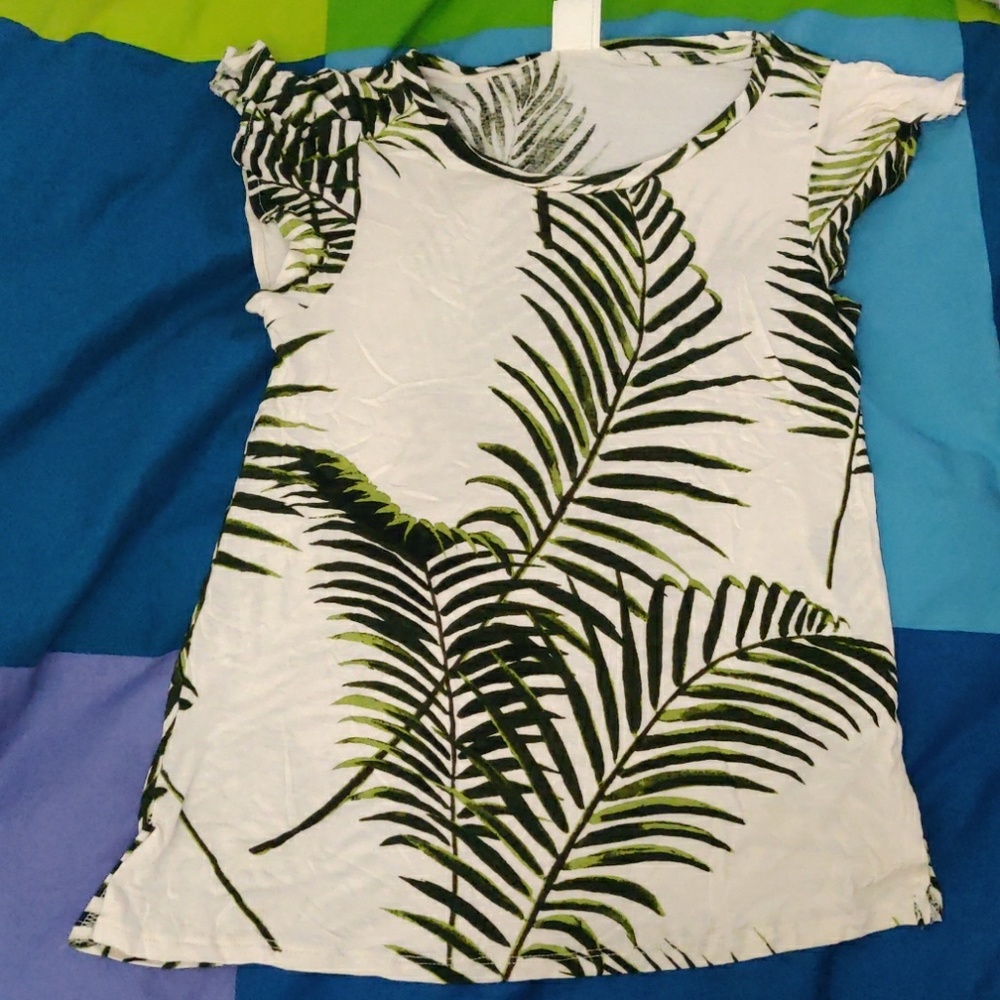 XS Palm tree Blouse